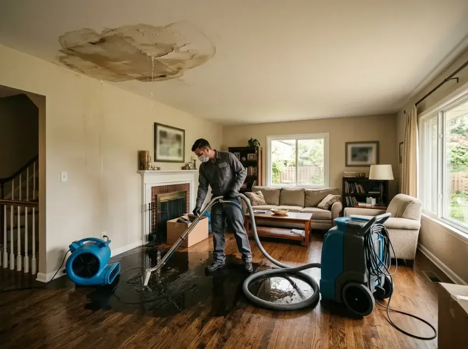 attic-pipe-burst-ceiling-drip-008 — frequently asked questions, Water Damage Restoration & Carpet Care in Jackson, CA